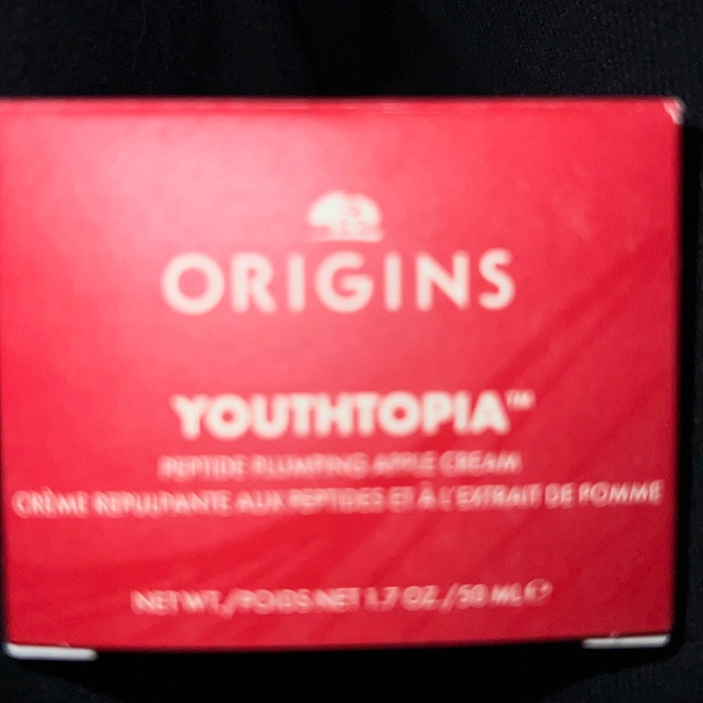 NWT Origins YOUTHTOPIA Plumping Apple Face Moisturizer With Peptides